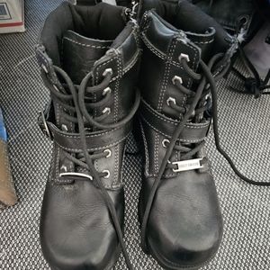 Harley Davidson hard toe boots